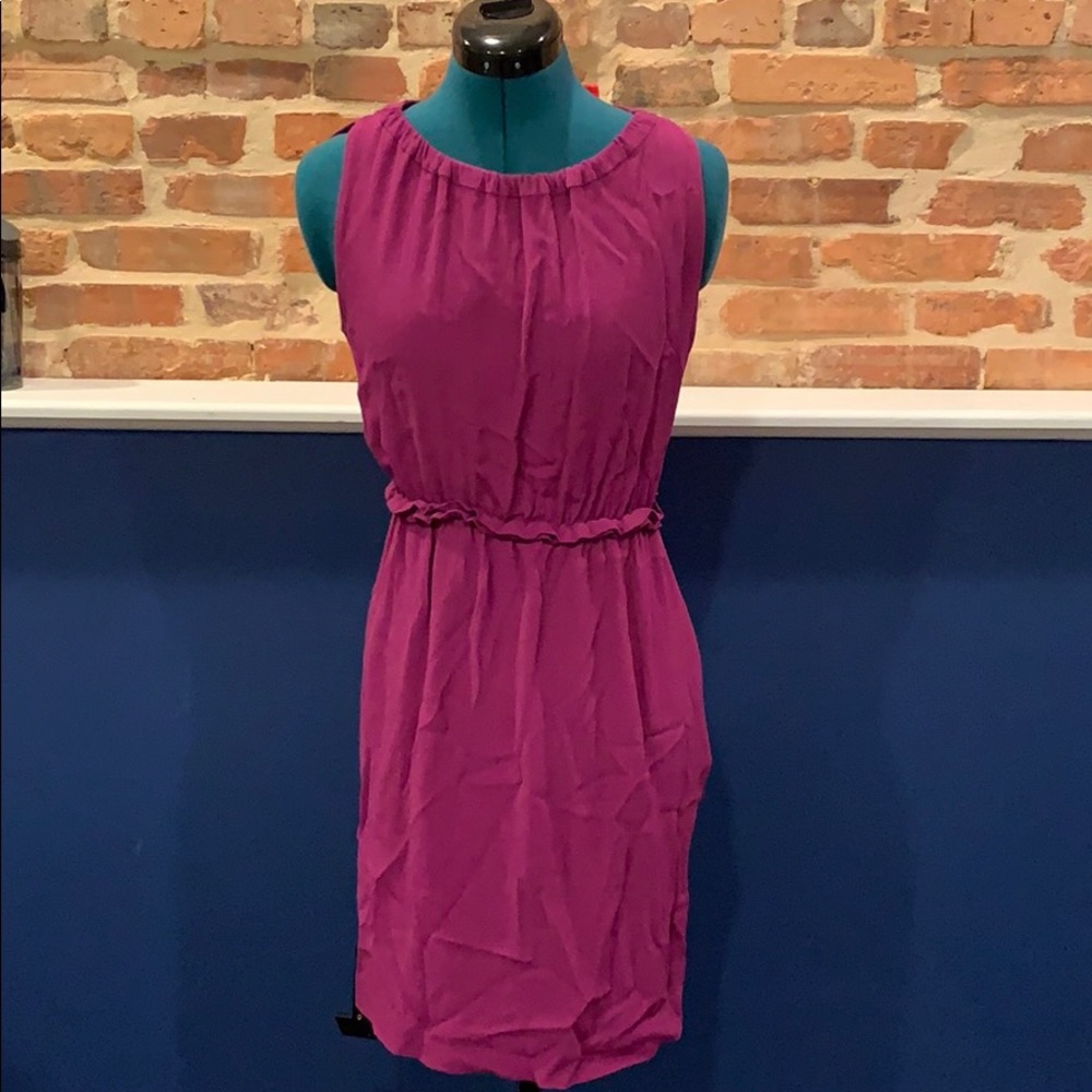 Kate Spade Purple Tie-Back Dress